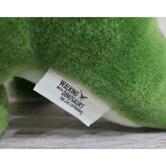 Walking With Dinosaurs Live Plush Brontosaurus Stuffed Animal Green 20" 1998 - Picture 5 of 5